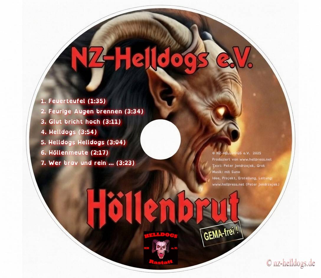 CD “HÖLLENBRUT” - Nz-Helldogs Rastatt e.V.